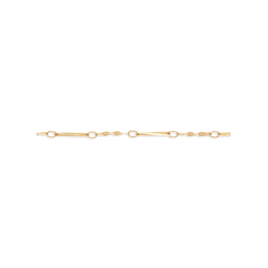 Helixa Twist Chain Bracelet in Gold