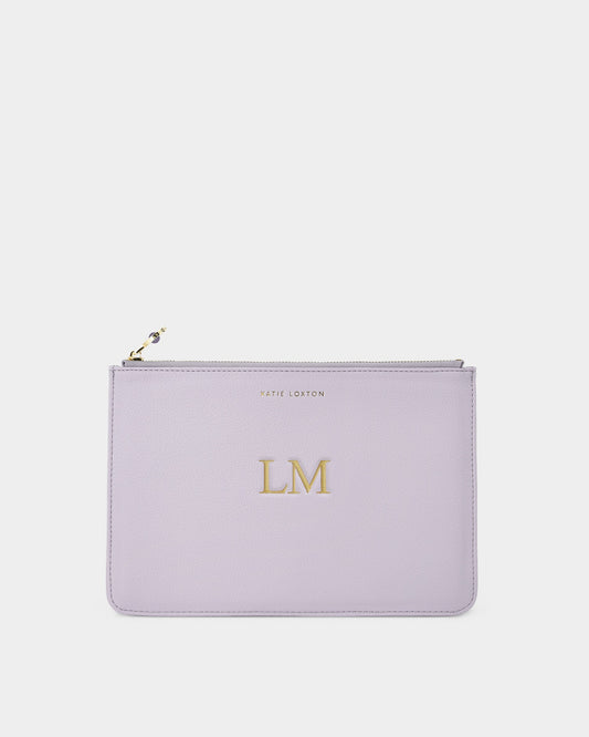Birthstone Pouch 'February' in Light Lilac