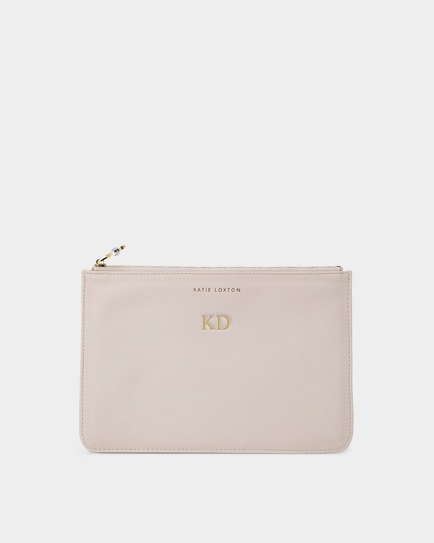 Birthstone Pouch 'June' in Warm Grey