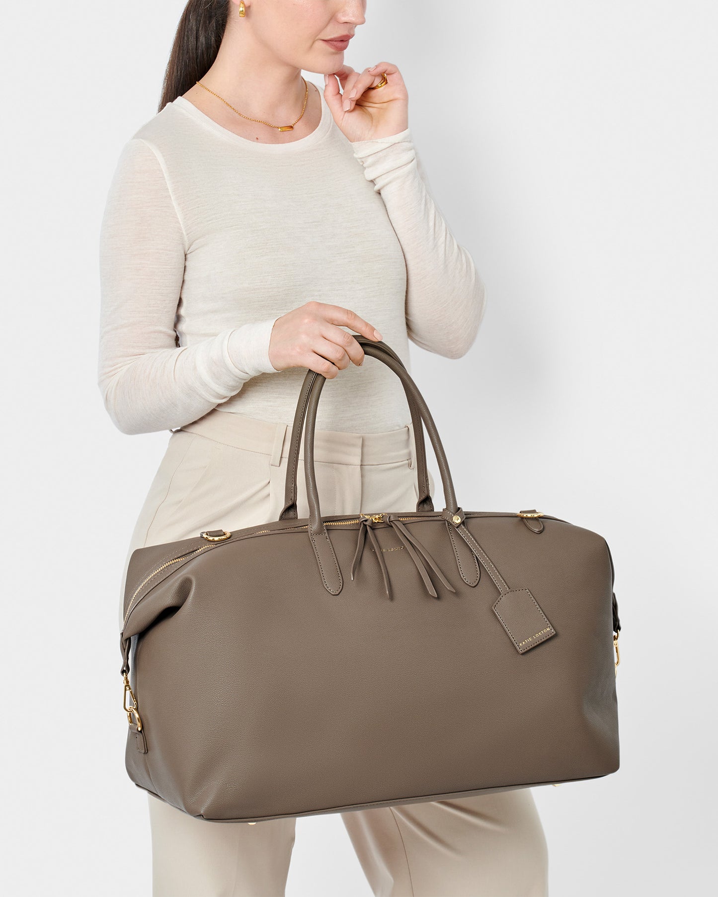Oxford Weekend Holdall in Mink