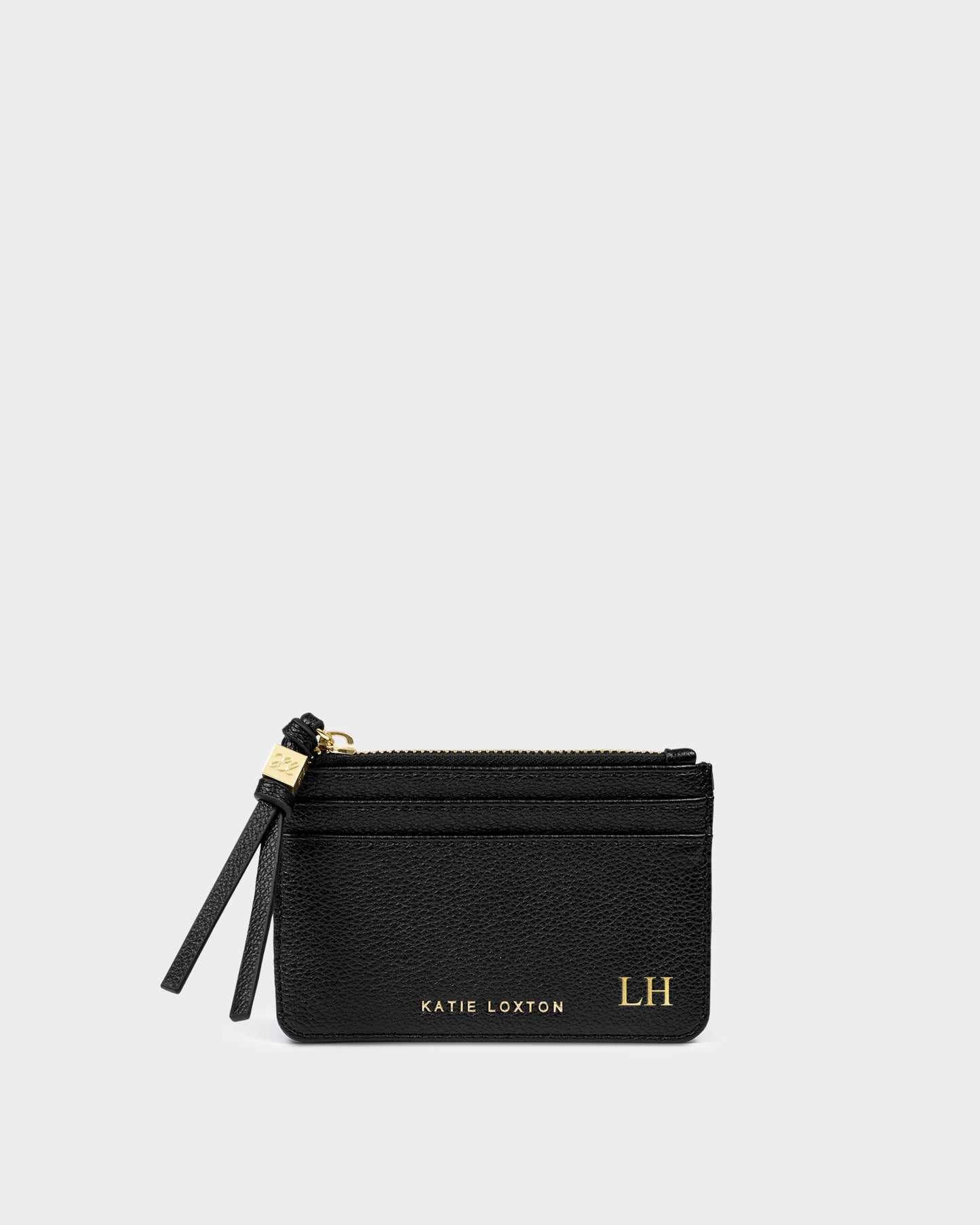 Lottie Coin and Card Holder in Black