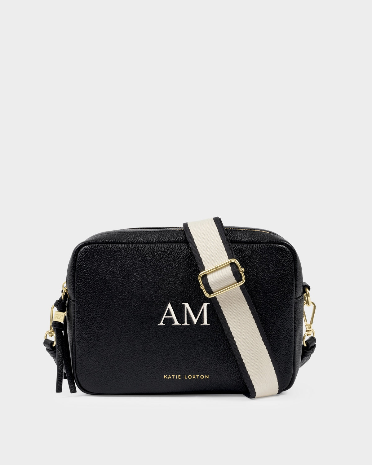 Lottie Large Crossbody Bag in Black