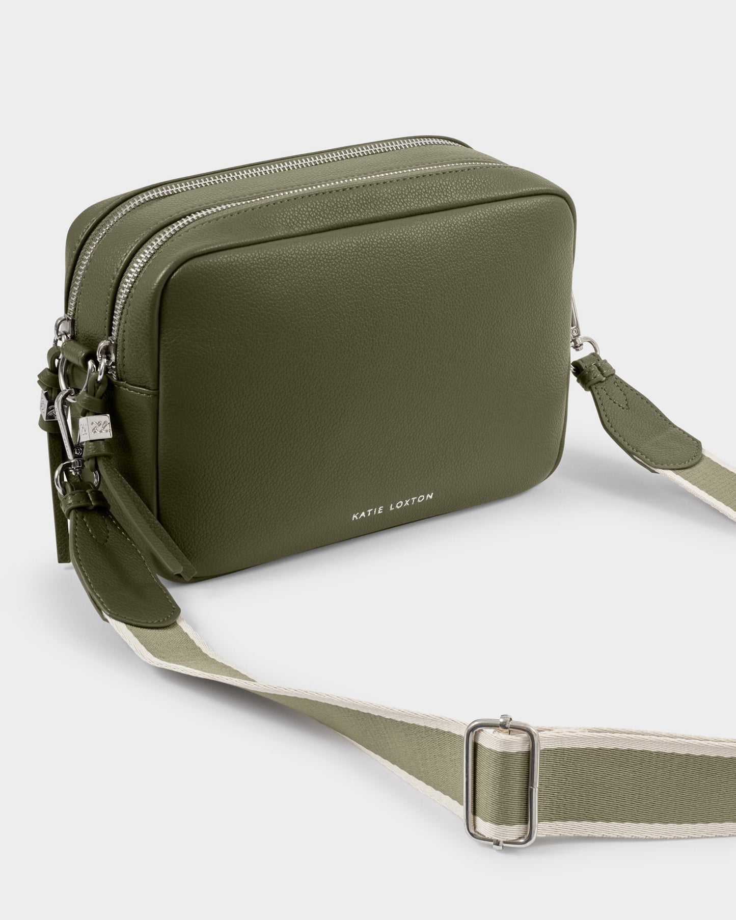 Lottie Large Crossbody Bag in Khaki