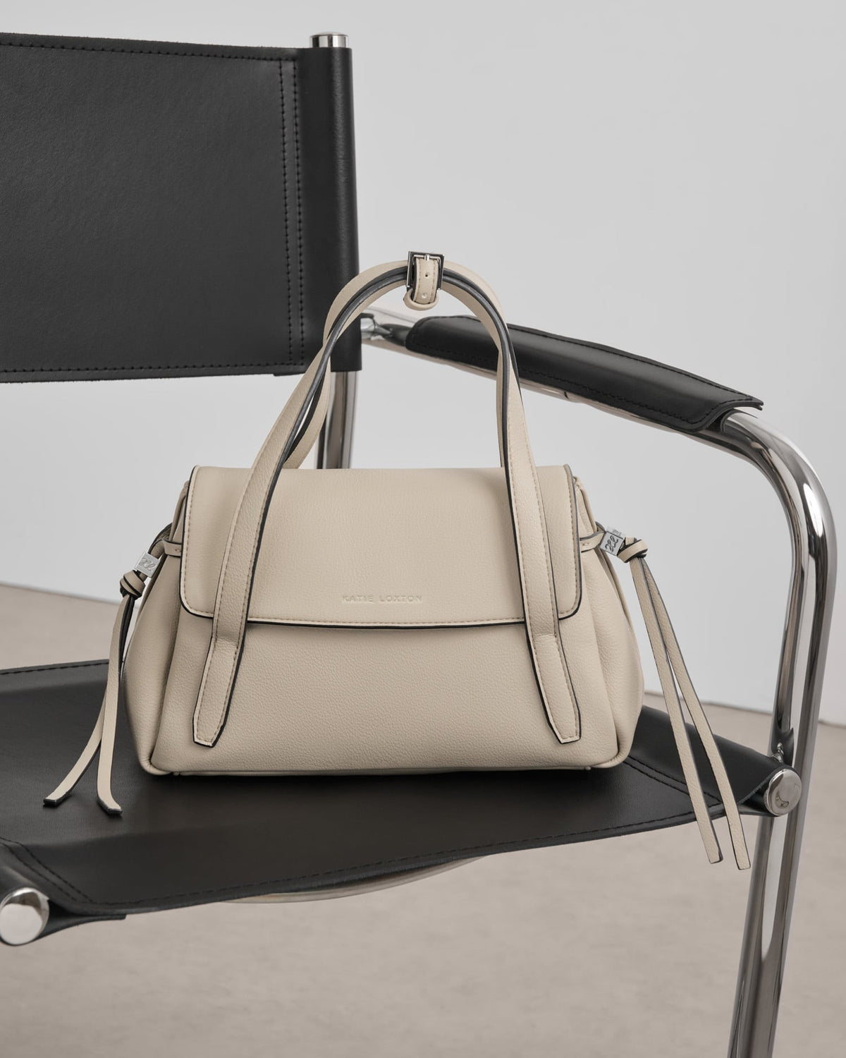 Alyssa Top Handle Bag in Cloud Taupe