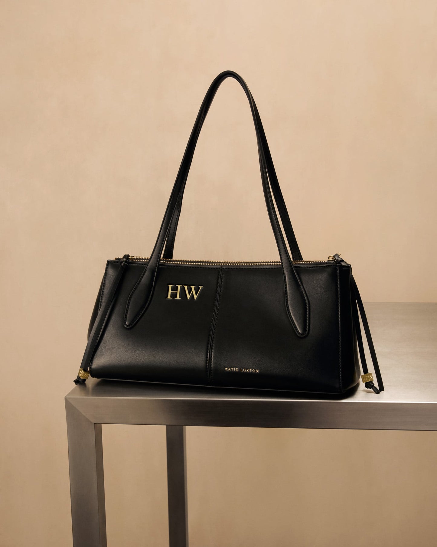 Hattie Shoulder Bag in Black