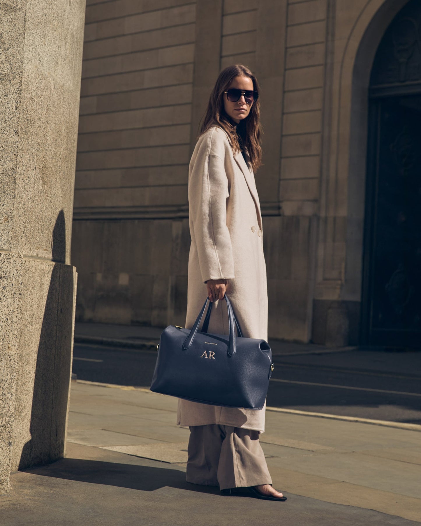 Milan Cabin Bag in Navy