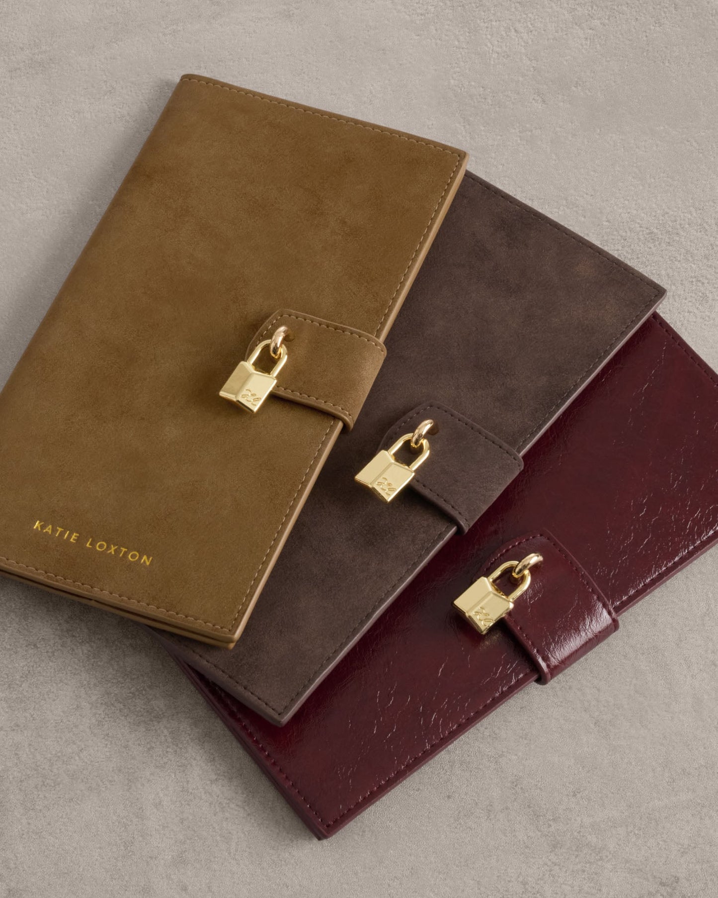 Charlbury Suedette Travel Wallet in Caramel