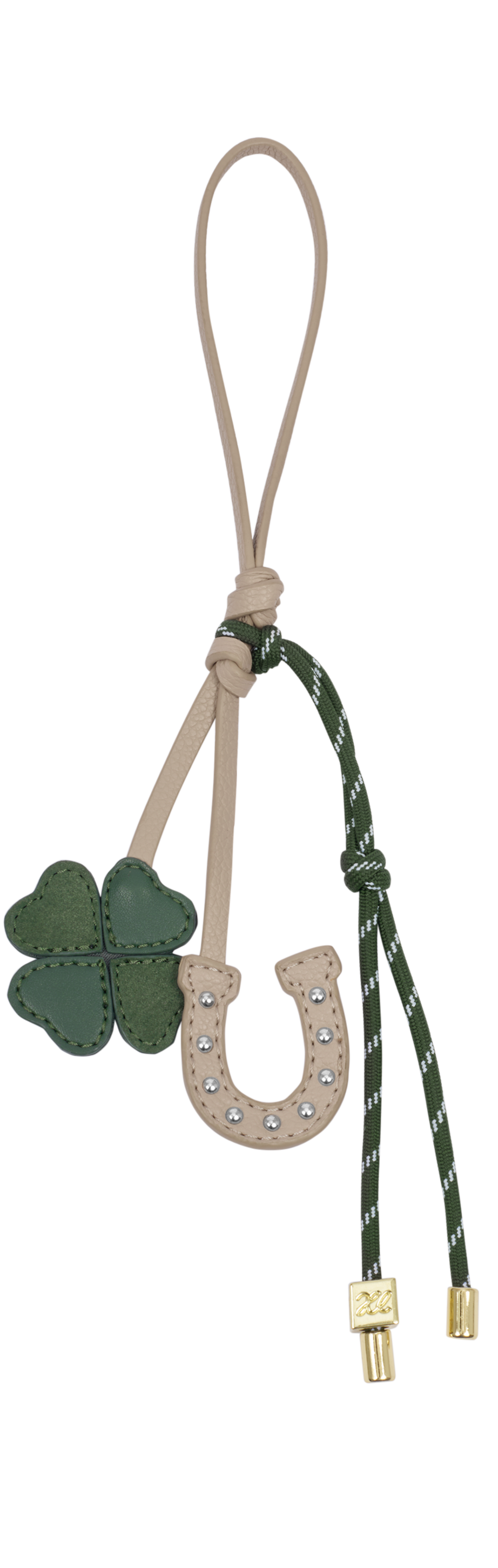 Lucky Bag Charm in Forest Green