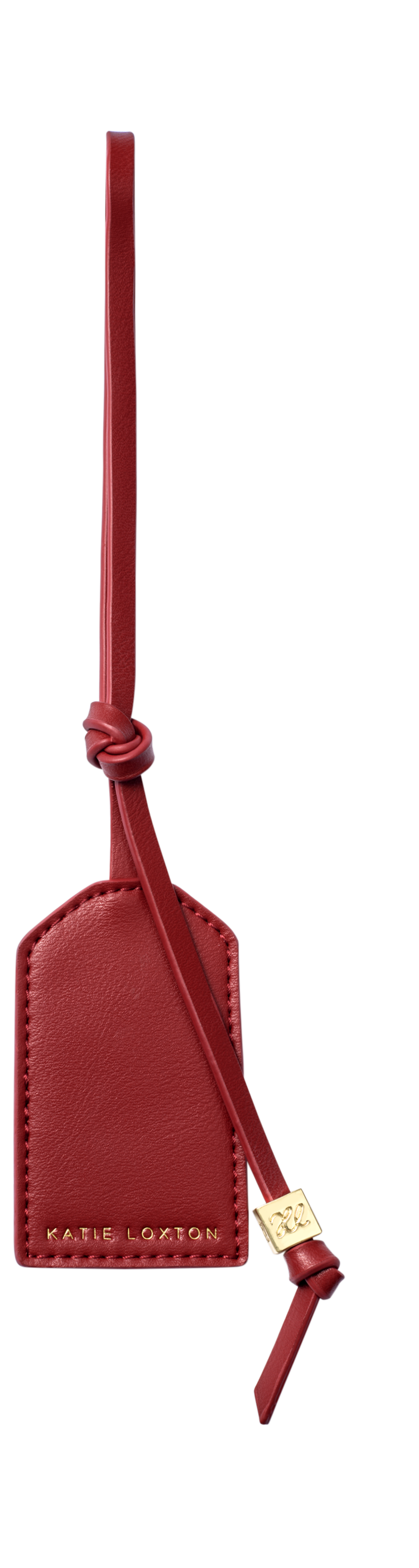 Personalised Bag Charm in Red