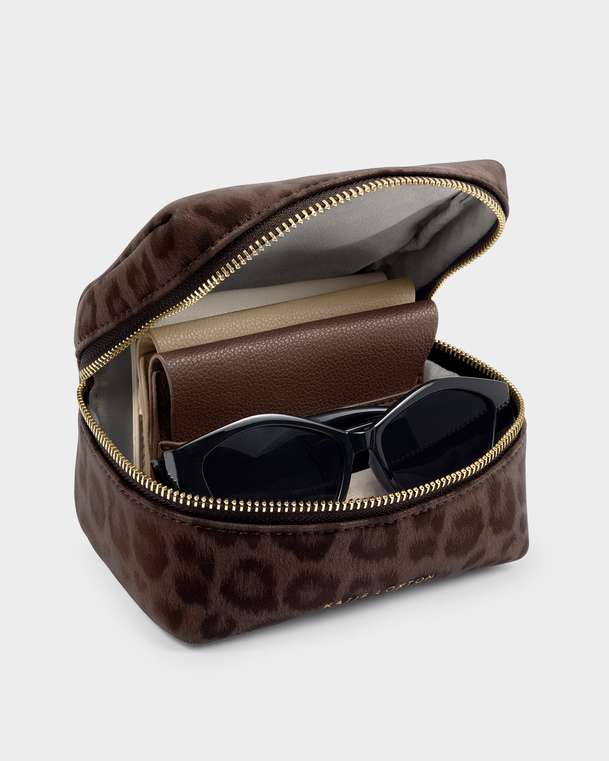 Accessories Organiser in Chocolate Leopard