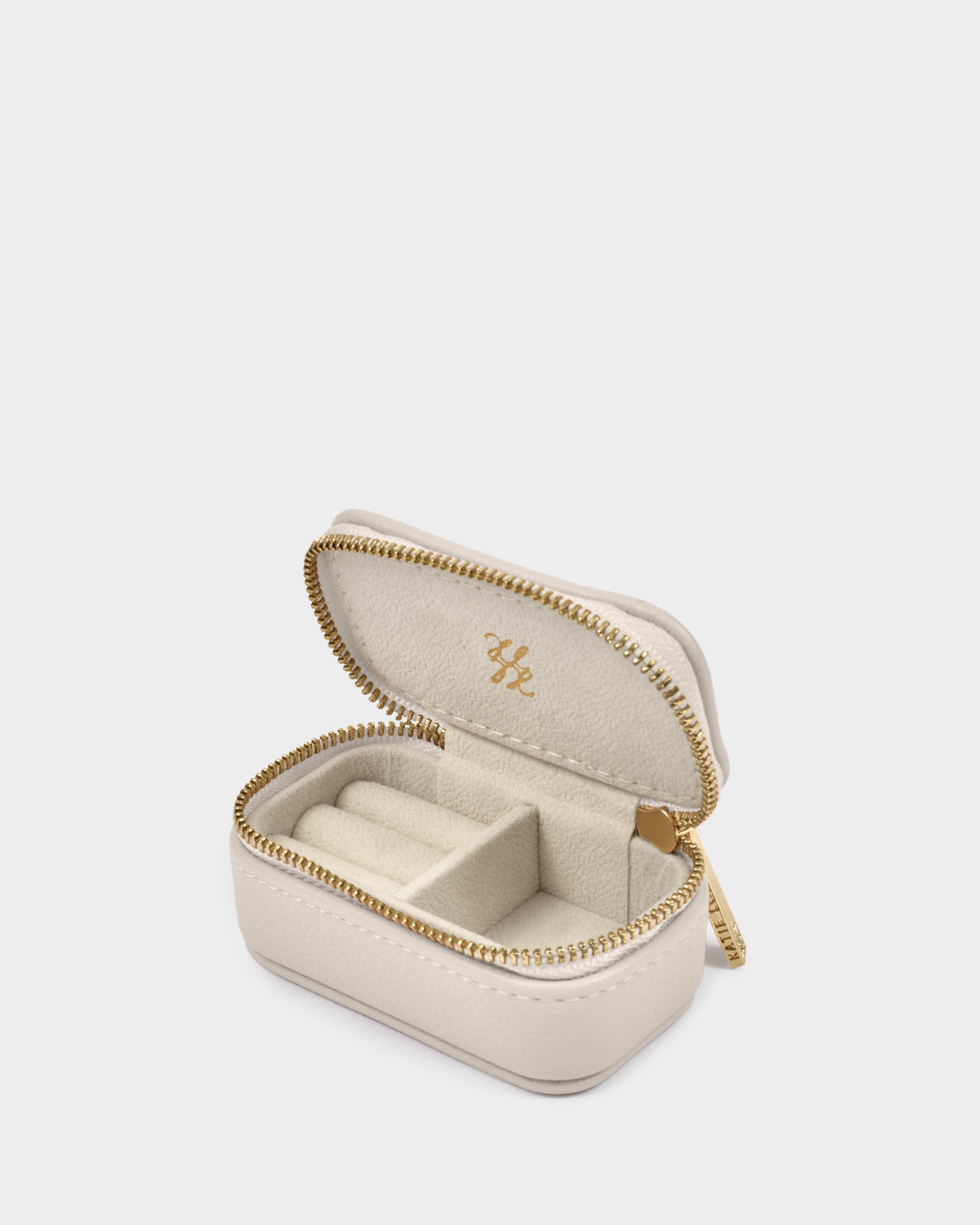 Mini Jewellery Box in Off White