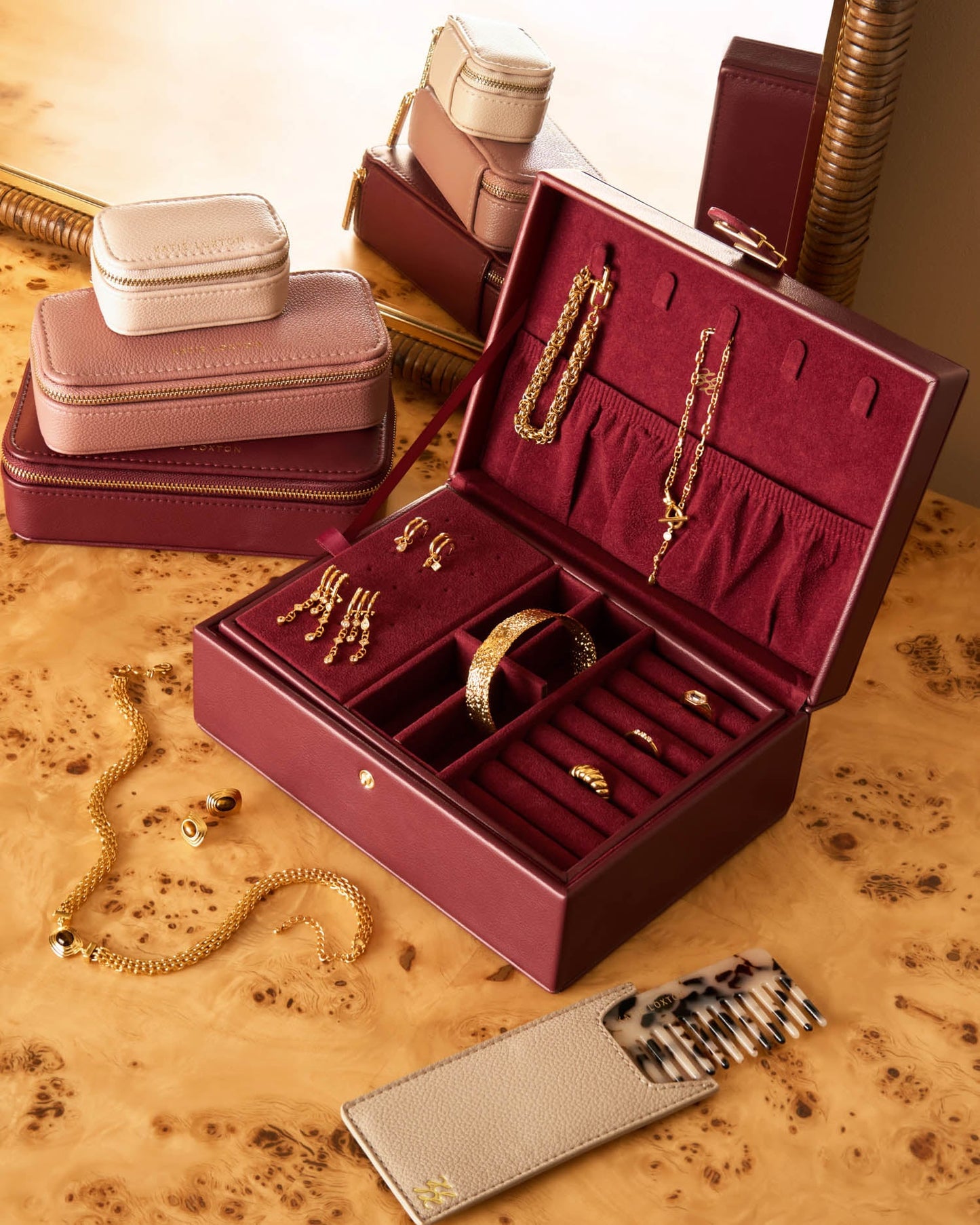Large Signature Jewellery Box in Cherry