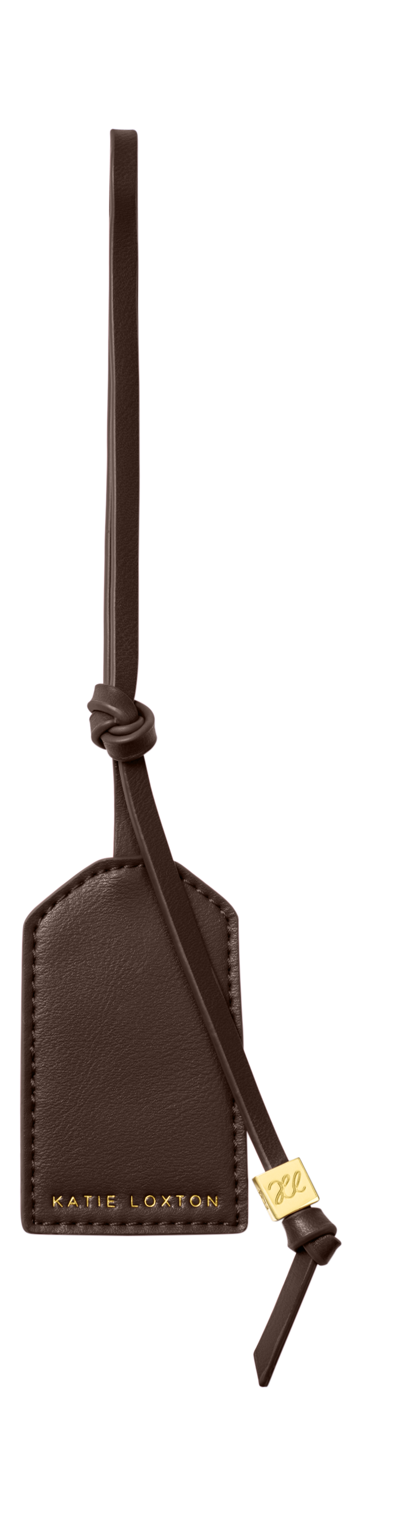 Personalised Bag Charm in Chocolate