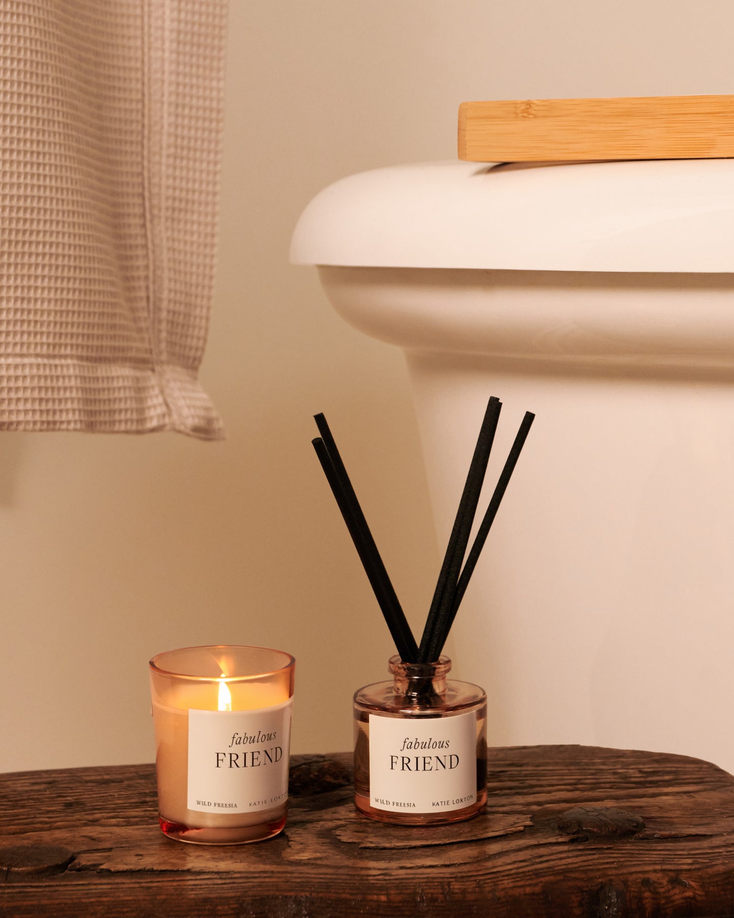 'Fabulous Friend' Home Gift Set in Fresh Fig and Wild Freesia