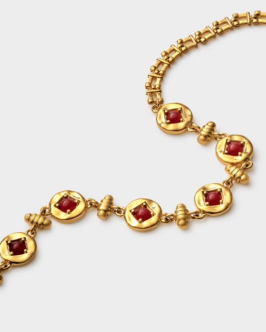 Rouge Noir Waterproof Gold Link Necklace