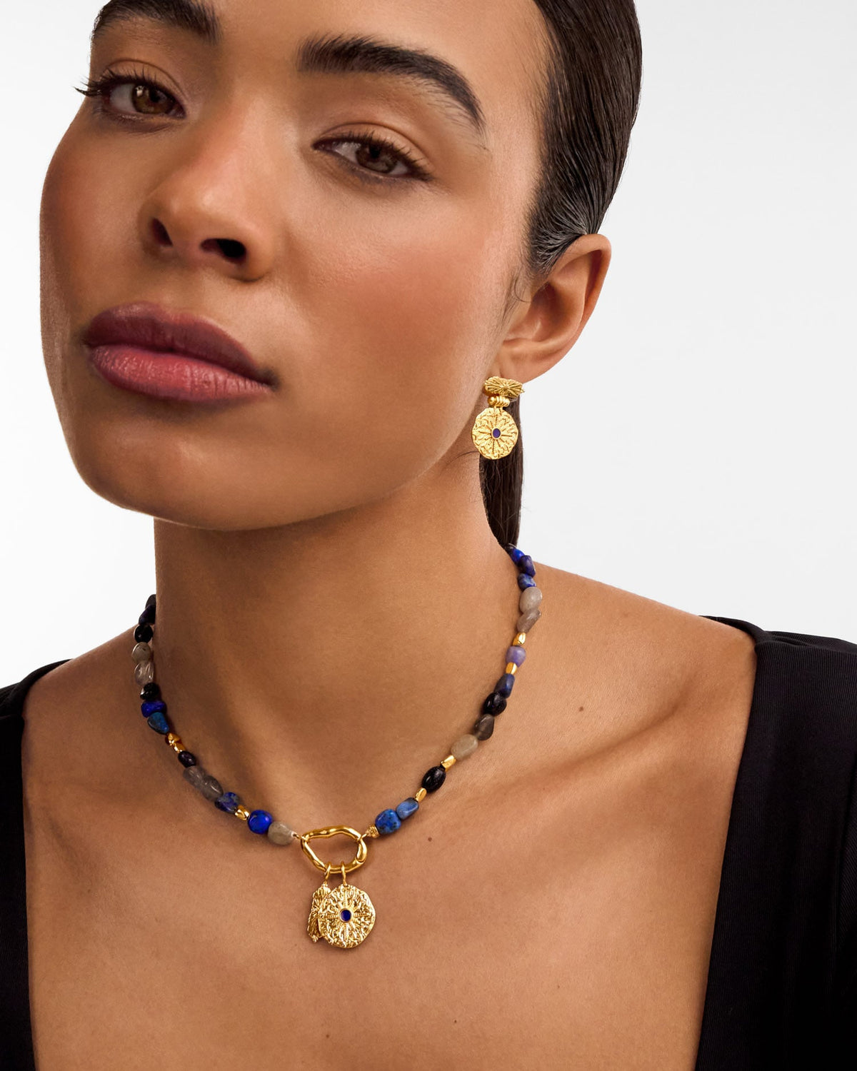 Midnight Solesi Waterproof Gold Necklace