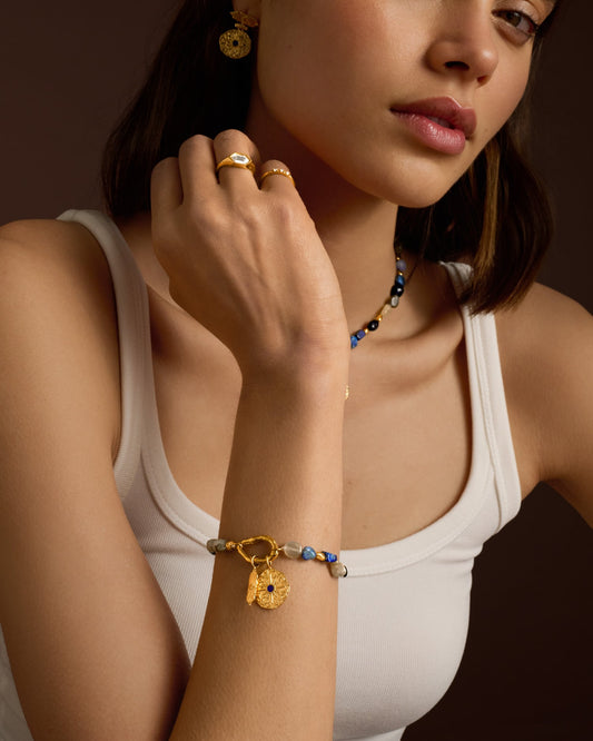 Midnight Solesi Waterproof Gold Bracelet