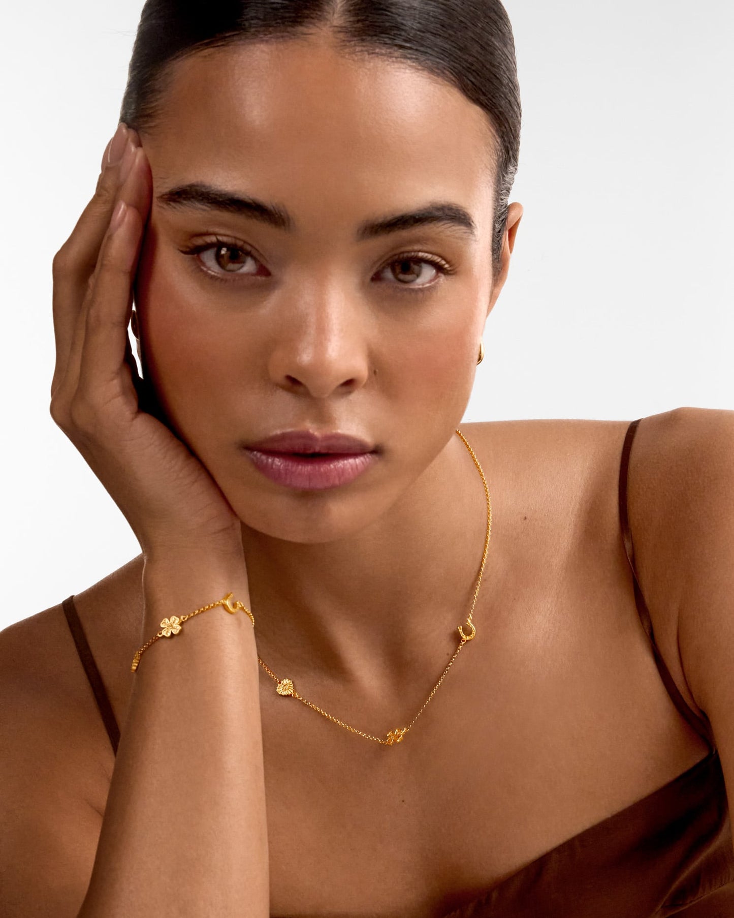 Lucky Charm Waterproof Gold Necklace
