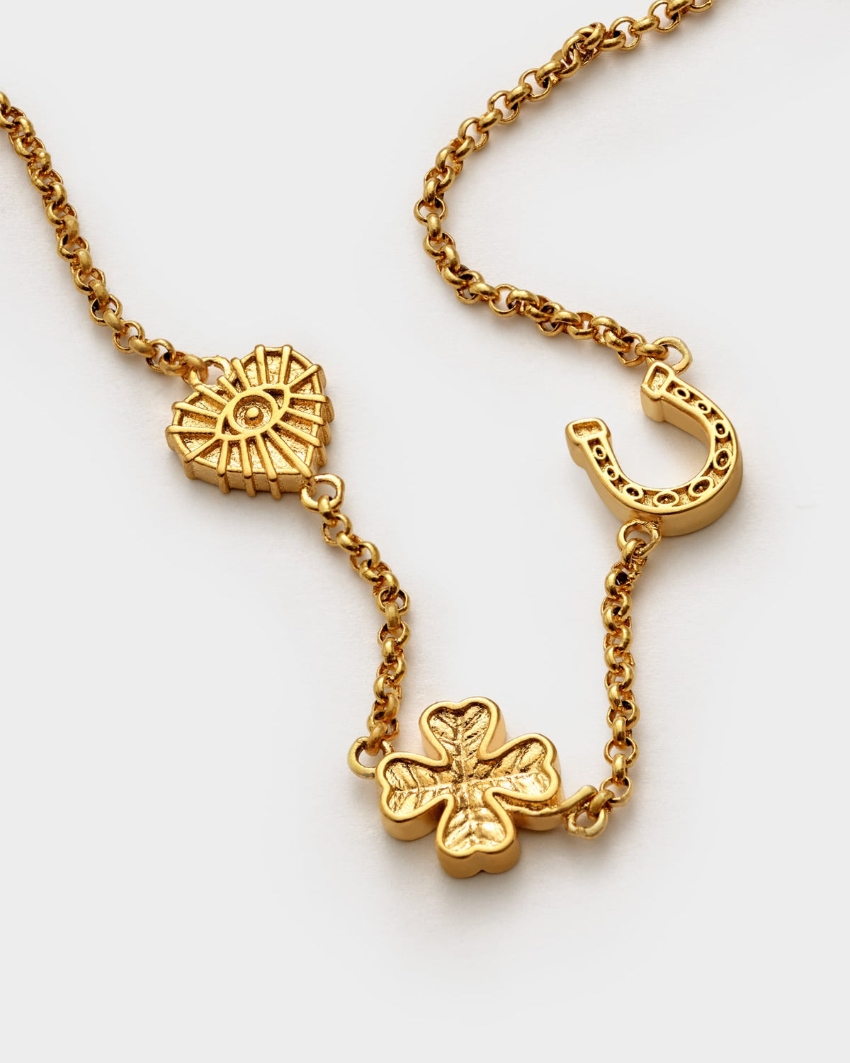 Lucky Charm Waterproof Gold Bracelet