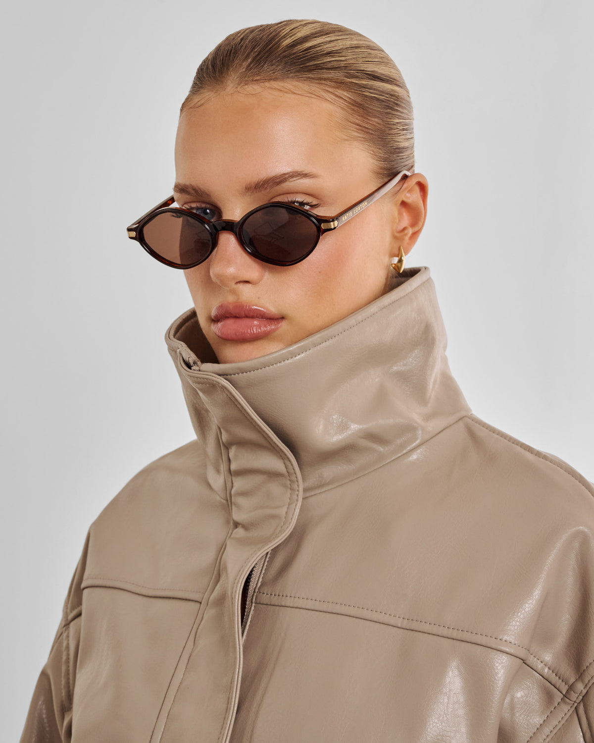 Sevilla Slim Sunglasses in Dark Tortoiseshell